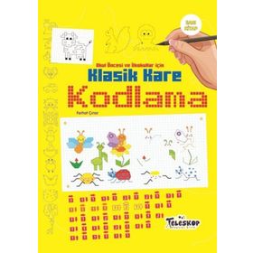 Klasik Kare Kodlama Sarı Kitap - Ferhat Çınar