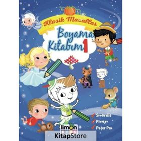 Klasik Masallar Boyama Kitabım 1 - Kolektif