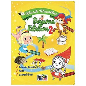 Klasik Masallar Boyama Kitabım 2 - Limonkids