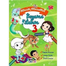 Klasik Masallar Boyama Kitabım 3 - Kolektif