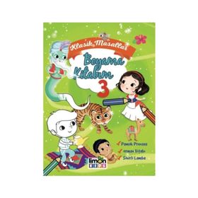 Klasik Masallar Boyama Kitabım 3 - Kolektif