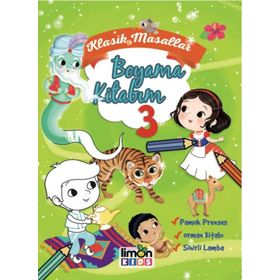 Klasik Masallar Boyama Kitabım 3 - Kolektif