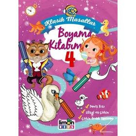 Klasik Masallar Boyama Kitabım 4 - Kolektif