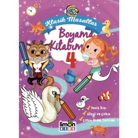 Klasik Masallar Boyama Kitabım 4 - Kolektif