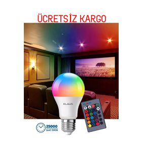 Klaus Rgb Kumandalı Led Ampul