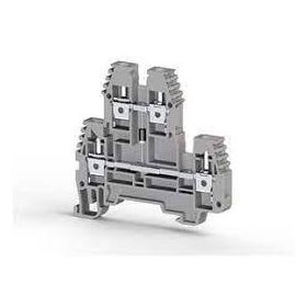 Klemsan 317329 PIK 2.5 NLD 2.5 mm 24 V DC Gri İki Katlı Klemens