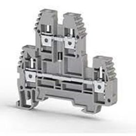 Klemsan 317329 PIK 2.5 NLD 2.5 mm 24 V DC Gri İki Katlı Klemens