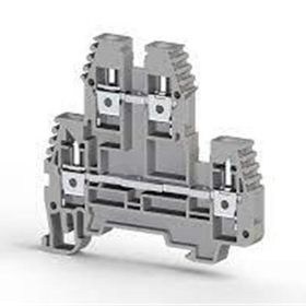 Klemsan 319109 PIK 4N 4 mm İki Katlı Gri Klemens