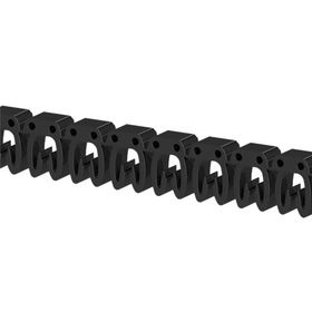 Klemsan 517000 KE1 0.50-1.50 mm Siyah 0 Rakam Kablo Etiketi