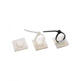 Klemsan 541280B YK2 28.6x28.6 mm Beyaz Yapışkan Kroşe