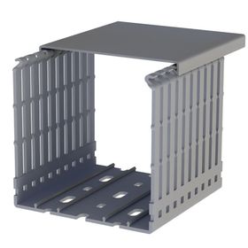 Klemsan 5551001 24 Adet KKD 1001 100x100 Gri Kablo Kanalı