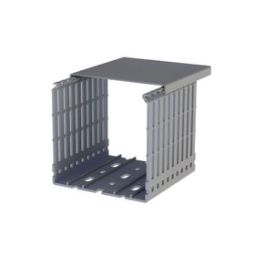Klemsan 5551001 24 Adet KKD 1001 100x100 Gri Kablo Kanalı