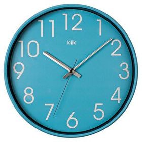 Klik Simplex 38 cm Mavi Duvar Saati