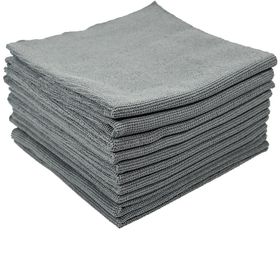 KLIN Clean Towel Çok Amaçlı 10'lu Gri 40x40 cm Silme ve Temizlik Bezi