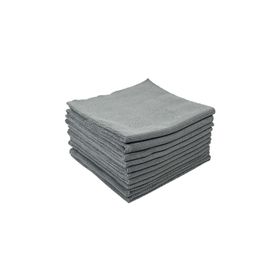 KLIN Clean Towel Çok Amaçlı 10'lu Gri 40x40 cm Silme ve Temizlik Bezi