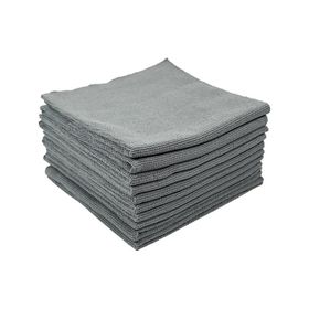 KLIN Clean Towel Çok Amaçlı 10'lu Gri 40x40 cm Silme ve Temizlik Bezi