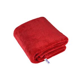KLIN Drying DUO 1200 GSM Kırmızı 90x70 cm Çift Taraflı Kurulama Havlusu