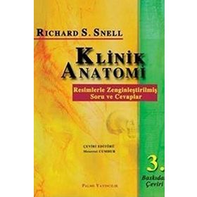 KLINIK ANATOMI RESIMLERLE ZENGİNLEŞTİRİLMİŞ SORU VE CEVAPLAR - RICHARD S. SNELL
