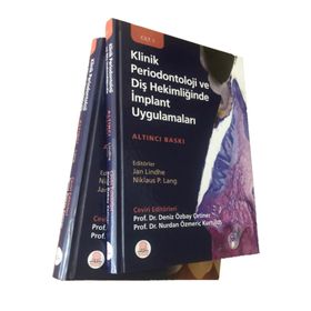 Klinik Periodontoloji Ve Diş Hekimliğinde İmplant Uygulamaları-Ankara Nobel Tıp Kitabevi