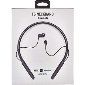 Klipsch T5 Boyun Bantlı Siyah Kablosuz Kulaklık