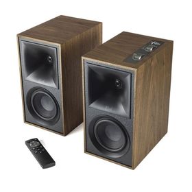 Klipsch The Fives Heritage Serisi Çift Ceviz Aktif Monitör Bluetooth Hoparlör