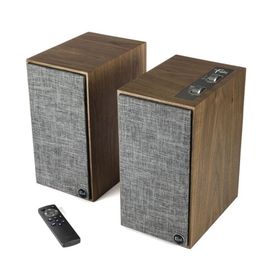 Klipsch The Fives Heritage Serisi Çift Ceviz Aktif Monitör Bluetooth Hoparlör