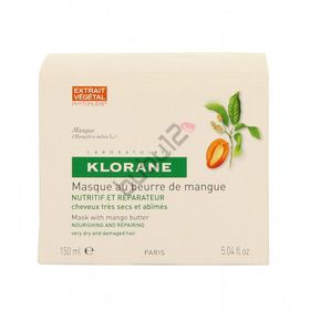 Klorane Mango Yağlı 150 ml Saç Bakım Maskesi