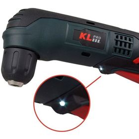 Klpro KLDAM1020 10,8 W 2.0 Ah Li-Ion Çift Akülü Profesyonel Dik Açılı Matkap