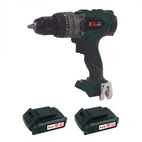 Klpro KLDM18BHX-20 18V/2.0Ah. 150 nm Kömürsüz Çift Akülü Şarjlı Darbeli Matkap