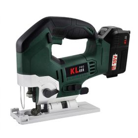 Klpro KLDT18B-50 18 Volt 5.0 Ah Li-Ion Çift Akülü Kömürsüz Profesyonel Dekupaj Testere