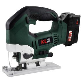 Klpro KLDT18B-50 18 Volt 5.0 Ah Li-Ion Çift Akülü Kömürsüz Profesyonel Dekupaj Testere