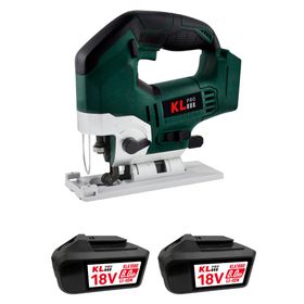 Klpro KLDT18B-80 18 Volt 8.0 Ah Li-Ion Çift Akülü Kömürsüz Profesyonel Dekupaj Testere