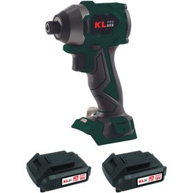 Klpro KLDV18BH-20 18V/2.0Ah. 220 nm Kömürsüz Şarjlı Torklu Darbeli Vidalama Makinesi