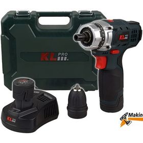 Klpro KLMN1020 12 V 2.0 Ah Sarjli Darbesiz Vidalama/Matkap