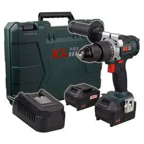 Klpro KLNM1840B 18V 4.0Ah Li-ion Çift Akülü Kömürsüz Darbesiz Vidalama
