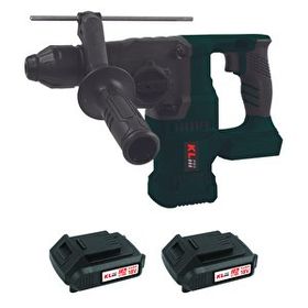 Klpro KLPM18BH-20 18 V 2.0 Ah. 2.8J Kömürsüz Çift Akülü Pnömatik Matkap