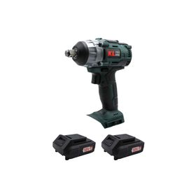 Klpro KLSS18B-20 18 V 2.0 Ah Li-ion Çift Akülü Kömürsüz Profesyonel Şarjlı Somun Sıkma Makinesi