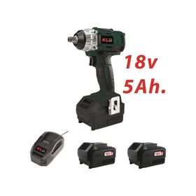 Klpro KLSS18B-50 18 Volt 5.0Ah Şarjlı Somun Sıkma Li-İon Kömürsüz Çift Akülü Somun Sıkma