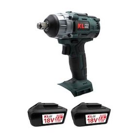 Klpro KLSS18B-80 18 Volt 8.0Ah Li-ion Çift Akülü Kömürsüz Profesyonel Şarjlı Somun Sıkma Makinesi