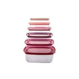 KLT Nest Kırmızı 12 Parça Saklama Set