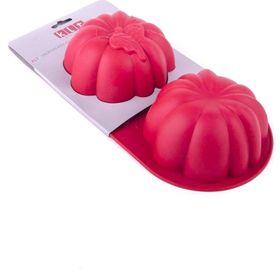 KLT Pumpkin Kırmızı 27x15x6 cm Silikon Kek Kalıbı