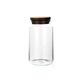 KLT Yv Boğumlu 800 ml Ahşap Kapaklı Kavanoz