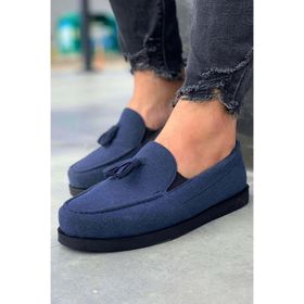 Knack 007 Loafer Mavi Erkek Ayakkabı