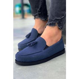 Knack 007 Loafer Mavi Erkek Ayakkabı