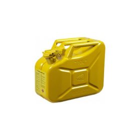 Knc 10 lt Sarı Metal Yakıt Bidonu