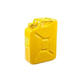 Knc 20 lt Sarı Metal Yakıt Bidonu