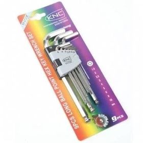 Knc 9 Parça 1.5-10 mm Inox Bombelli Allen Anahtar