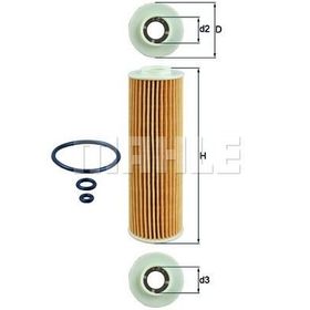 Knecht 271 203/204/209/211 Yağ Filtresi