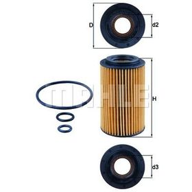 Knecht 651/646 204/211/212/639/906 RANGE4.4 Yağ Filtresi