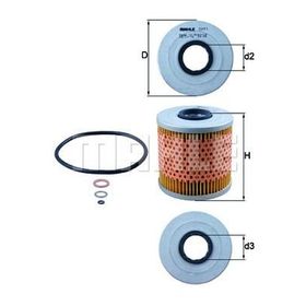 Knecht E34 E36 Yağ Filtresi